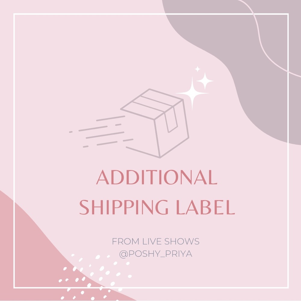 Additional Shipping Label